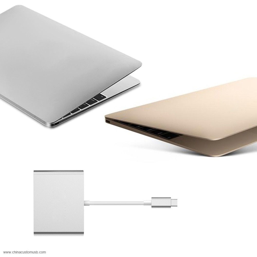 USB-C USB 3.1 Типу C, щоб HDMIDigital AV & USB OTG і Жіночих зарядний Пристрій USB-C Адаптер 5