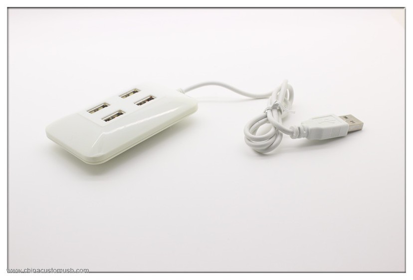 estilo Simple mini 4 puertos usb hub 3