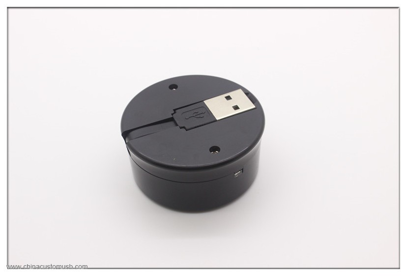 Promotional Mini Round Shape USB HUB 4