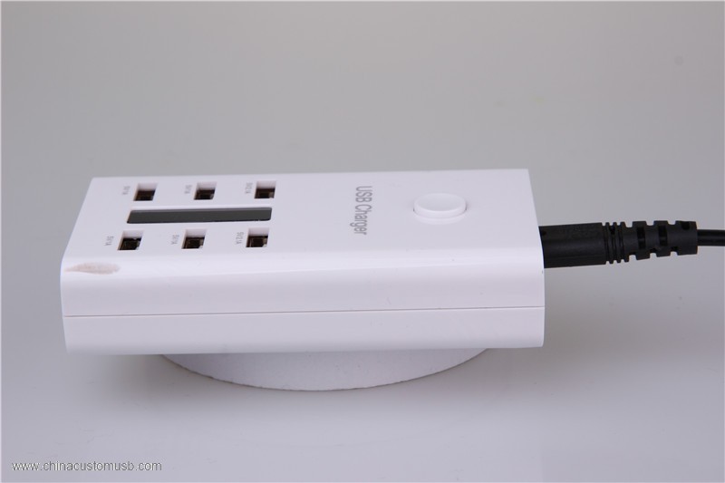 Fast charge adapter Intelligent Charging IC multi-function usb charger 6 ports 3