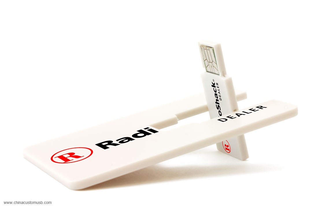 plastikowej karty usb flash dysku