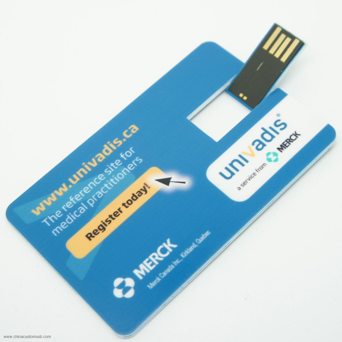 Karcsú Kártya USB Villanás Hajt