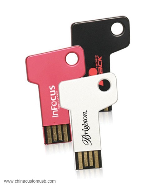 Mini Forma USB Tecla com Logotipo do Laser Personalizado