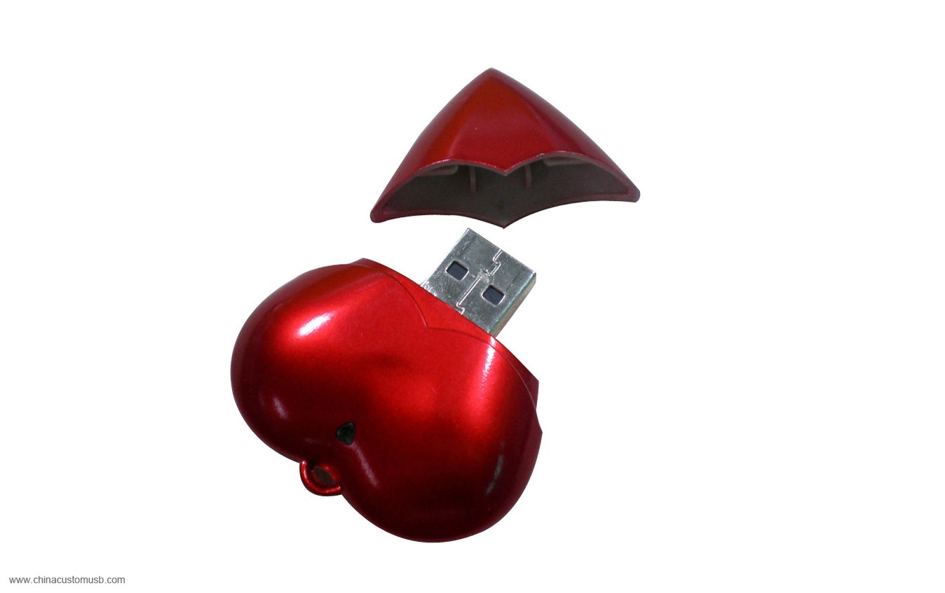 Серце форму Флеш-Диска USB 2