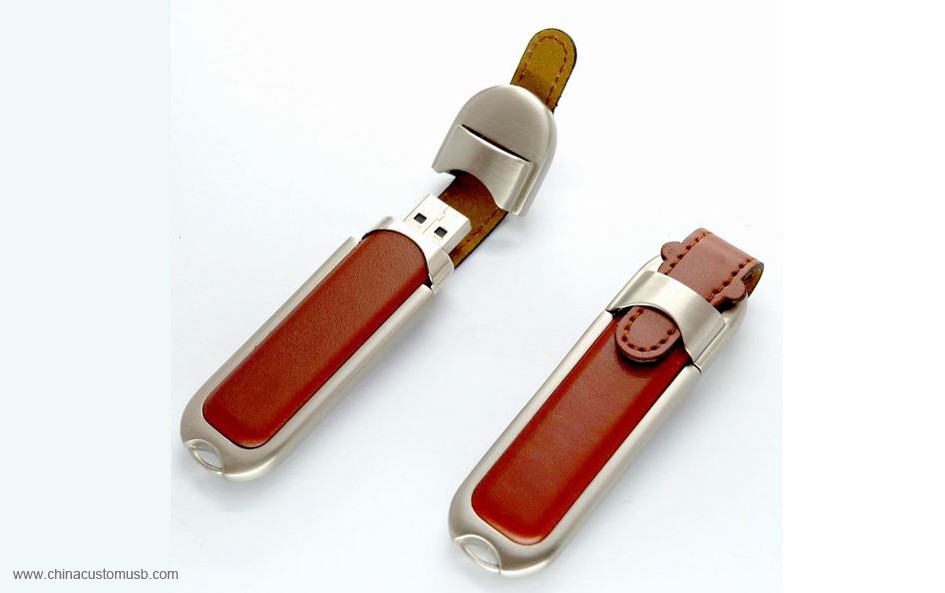 Läder USB Disk 2