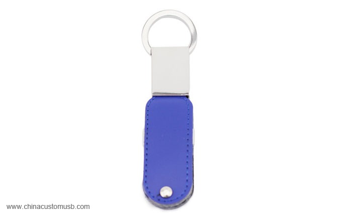 Rotated Leather USB Flash Disk 4