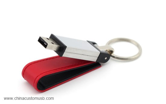 Funny Red Leather usb Disk 3