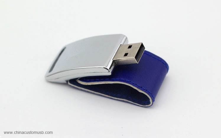 Læder USB Disk 3