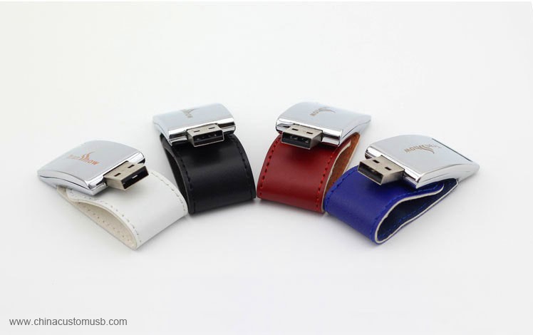 Leather USB Disk 4