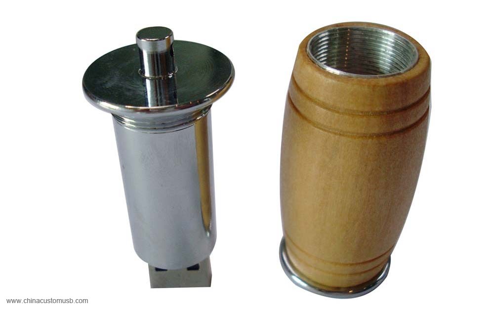 Wood USB Flash Drive With OEM Logo 3