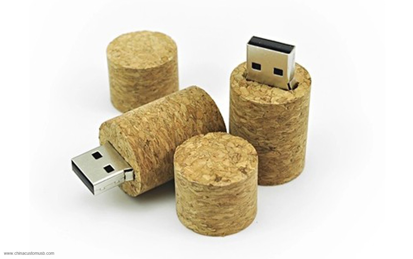 چوب پنبه با چوب پنبه بستن درایو فلش USB 2