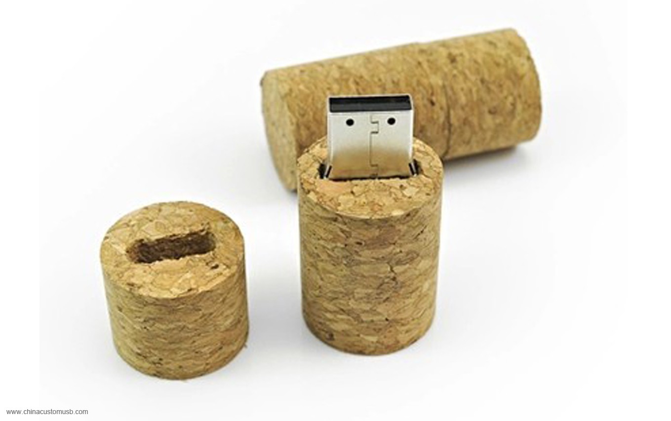 چوب پنبه با چوب پنبه بستن درایو فلش USB 3