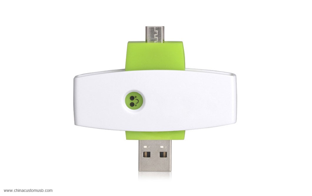 Plástico Giratória USB Flash Disk 3