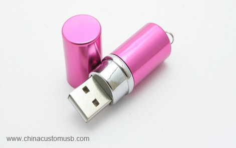 Metal lápiz Labial USB Flash Drive 4