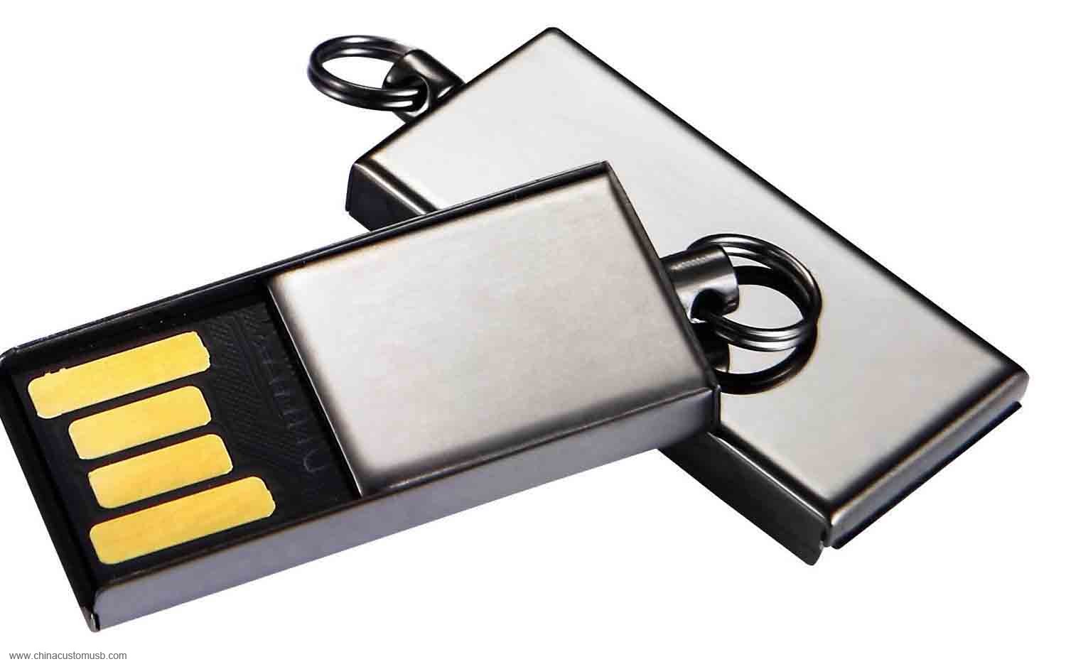 Kovový Jednoduchý USB Flash Disk 4