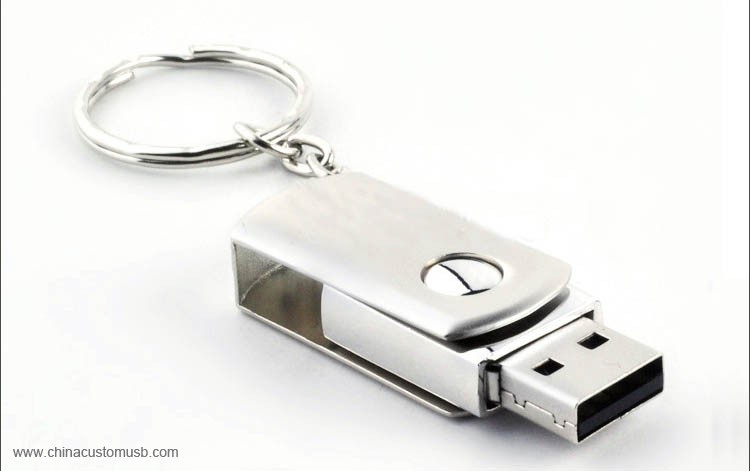 Kovové Otočné USB Flash Disk 2