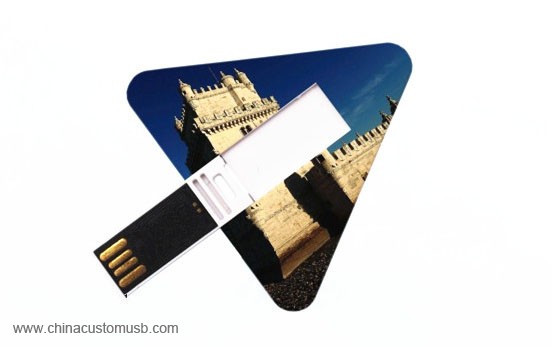 Triângulo Forma de Cartão USB Flash Disk 2