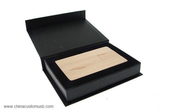 tarjeta madera usb flash drive 2