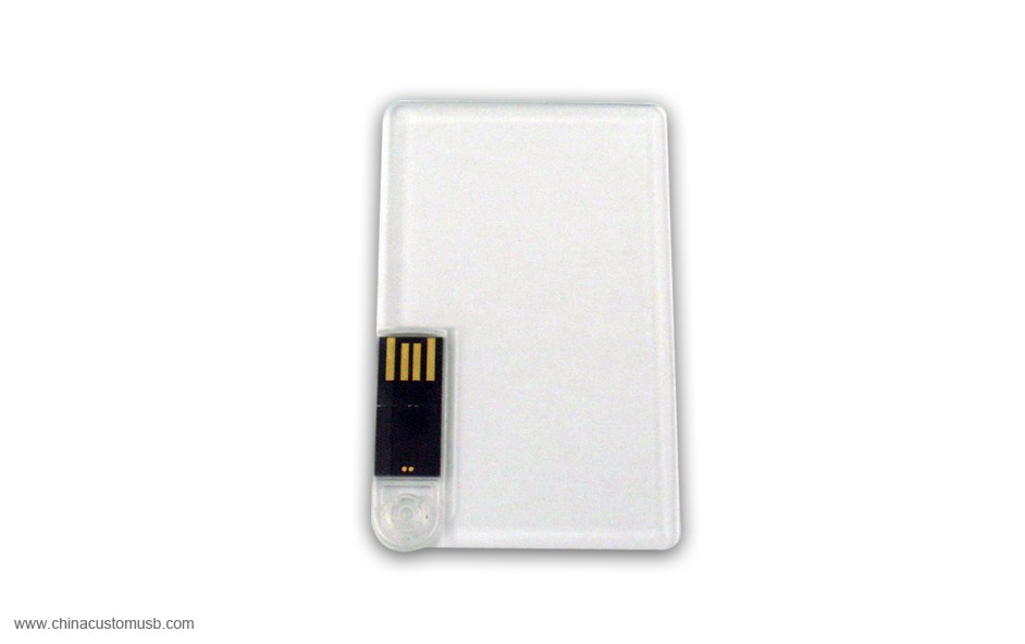 Plastik Kartu USB Flash Drive 2