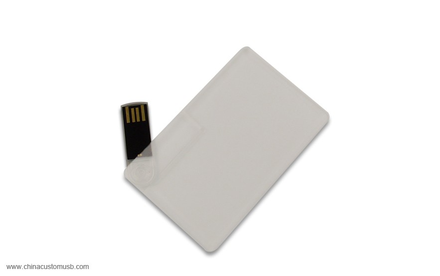 Plástico Tarjeta USB Flash Drive de 4