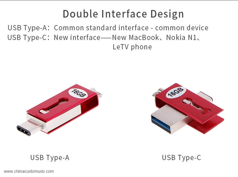 USB3.1 TYPE C USB FLASH DRIVE USB3.0 OTG MINI USB DISK 5