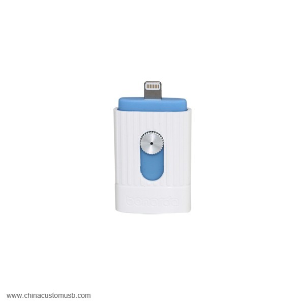 USB2.0 Flash Drive Med Lightning 8 Pin USB Flash Drive MFi Certifierade U Disk För iPhone iPad 5