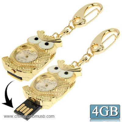 Smycken robot klocka USB drive 4