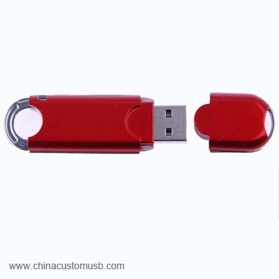  USB Flash Drive de Plástico com Gancho 3