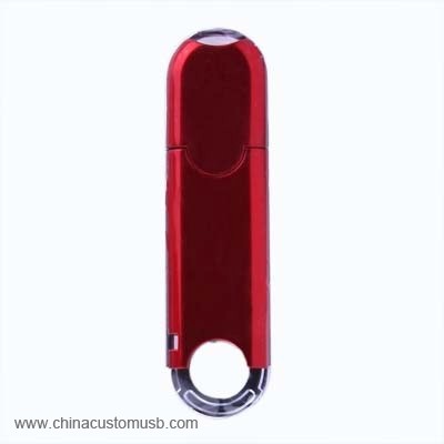 Plastic USB Flash Drive con Gancio 4