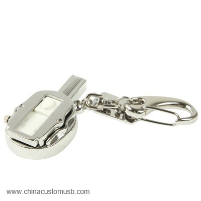 3 در 1 تنیس روی میز خفاش Keychain شکل الماس جواهر پخش سبک 16 GB USB فلش دیسک 5