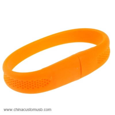 Σιλικόνης Wristband Κίνηση Λάμψης USB 4