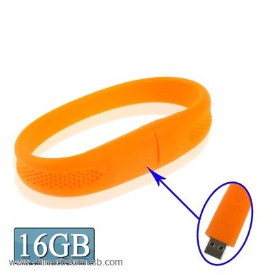 Σιλικόνης Wristband Κίνηση Λάμψης USB 5