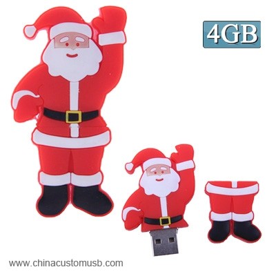 Rubber Weihnachten usb-Laufwerk 2