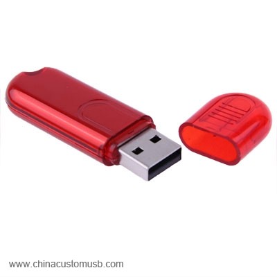 البلاستيك USB فلاش محرك الأقراص 4