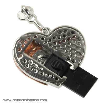 Joyería Corazón USB drive 4