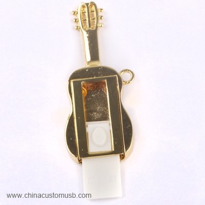 Diamante em forma de guitarra USB disco 3