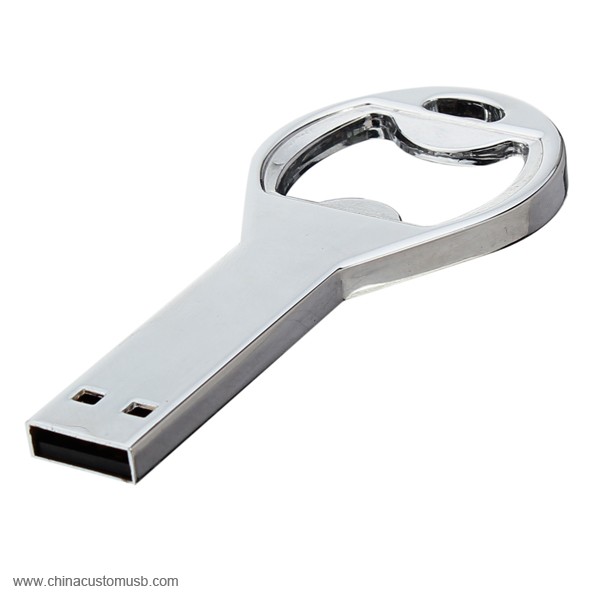 Metal Llave USB con Abridor de Botellas 2