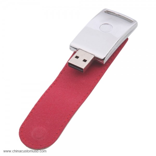 Mini Couro USB flash drive 5