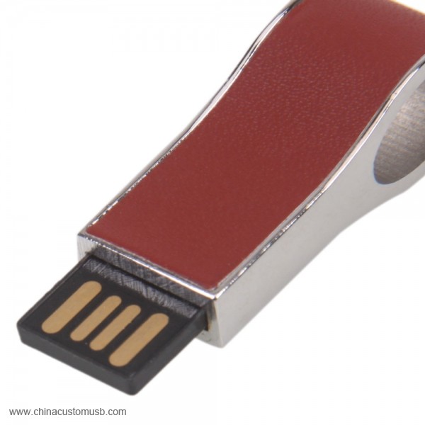 Läder USB Minne sticka 3