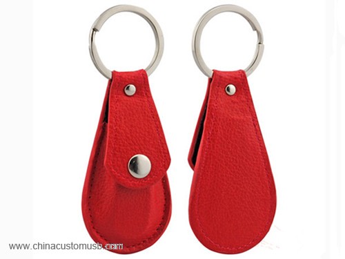  Chaveiro Couro USB Flash Drive 8GB 2