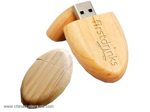 Trä USB Disk 2