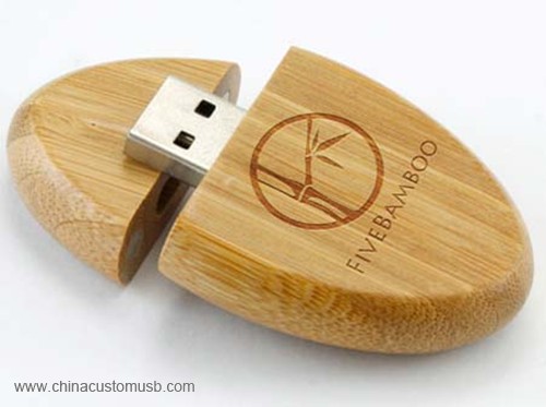 قرص USB خشبية 4