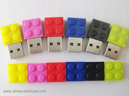 plastic lego usb flash disk 2