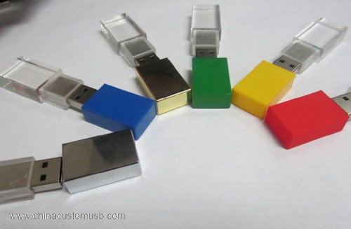 Cristal USB Flash Drive com Corda 4