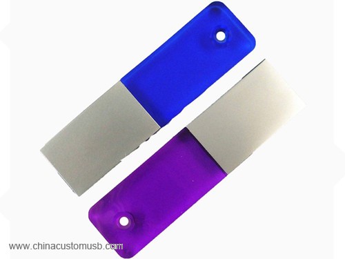 Colorido Cristal USB Disco 4