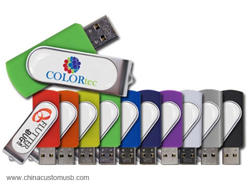 Логотип Custom купол покриття usb з брелок кільце 2