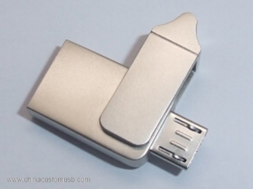 Mini Pivotant OTG USB Flash Drive 16GB 4
