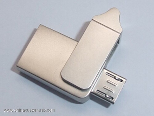 Mini Giratória OTG USB Flash Drive 16GB 4