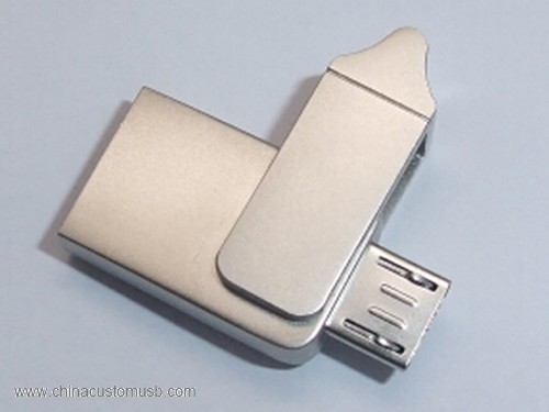 Mini Giratoria OTG USB Flash Drive 16GB 4