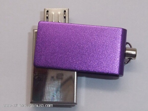 Mini Metal Στροφέων USB Flash Drive 2